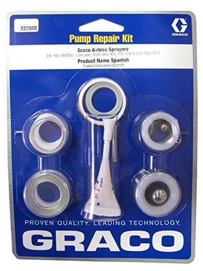 Graco 222-879 Repair Kit with Leather & Teflon Packings - Ysert