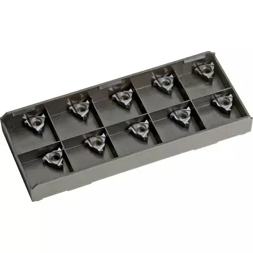 Grizzly H8352 - Carbide Inserts 11 IR A 60 for Stainless, Aluminum, Cast-Iron, pk. of 10 - Ysert