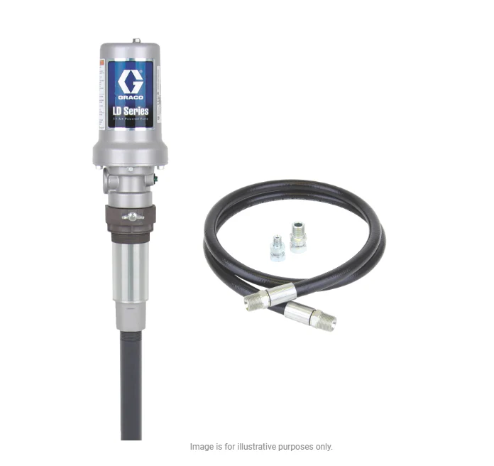 Graco 24H800 Ld Series 3:1 Stationary Oil Pump Package - Manual Meter Type - Rigid Extension - Ysert