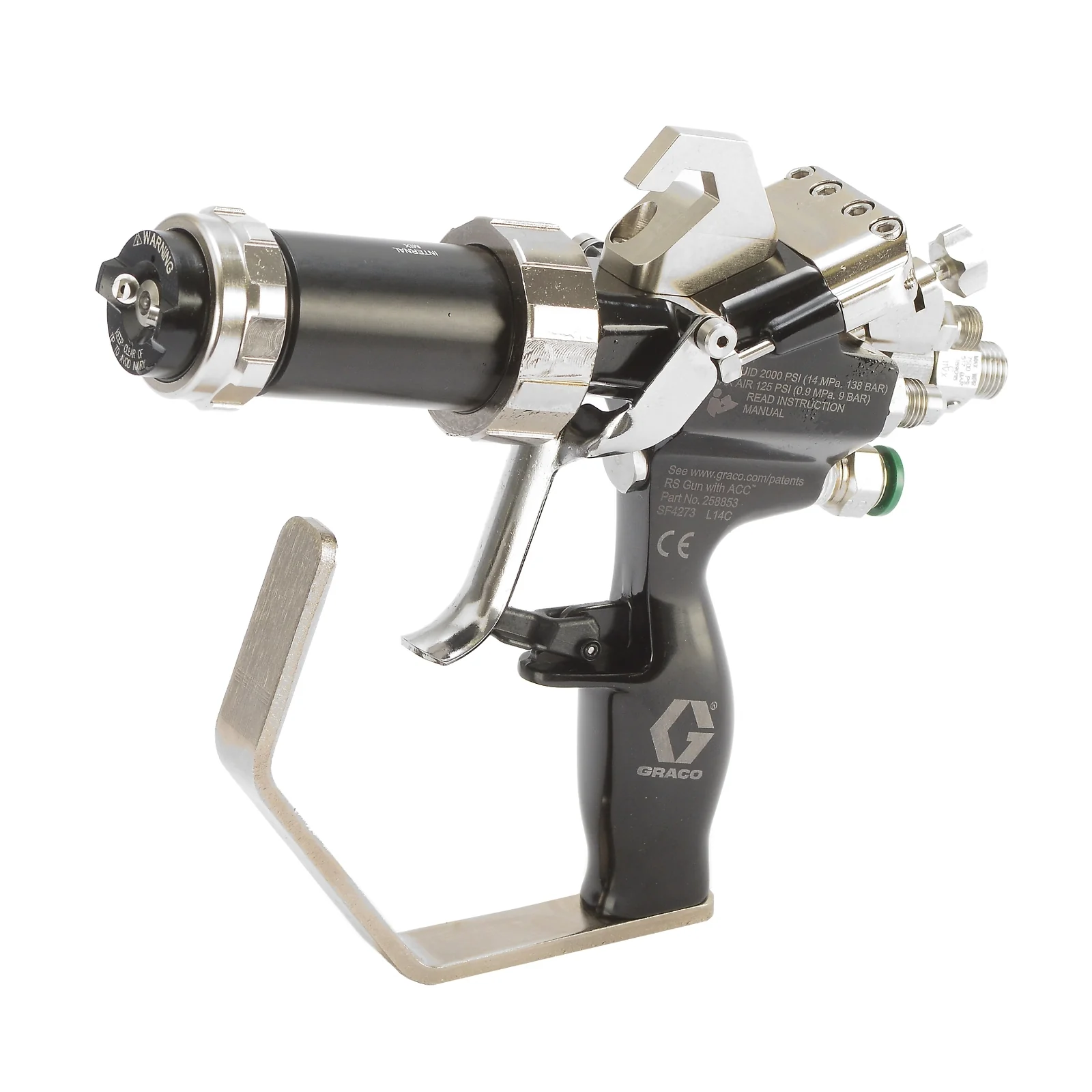 RS Internal Mix Gel Coat Gun with Tip - Ysert