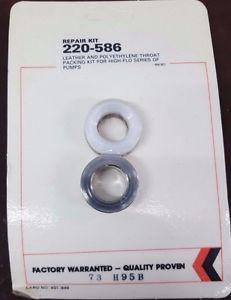 Graco 220586 Throat Repair Kit with Leather & Polyethylene Packings - Ysert