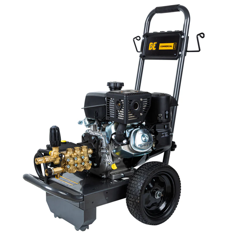 BE Power Equipment 4,400 PSI @ 4.0 GPM Gas Pressure Washer w/ KOHLER CH440 Engine & Triplex Pump - Ysert