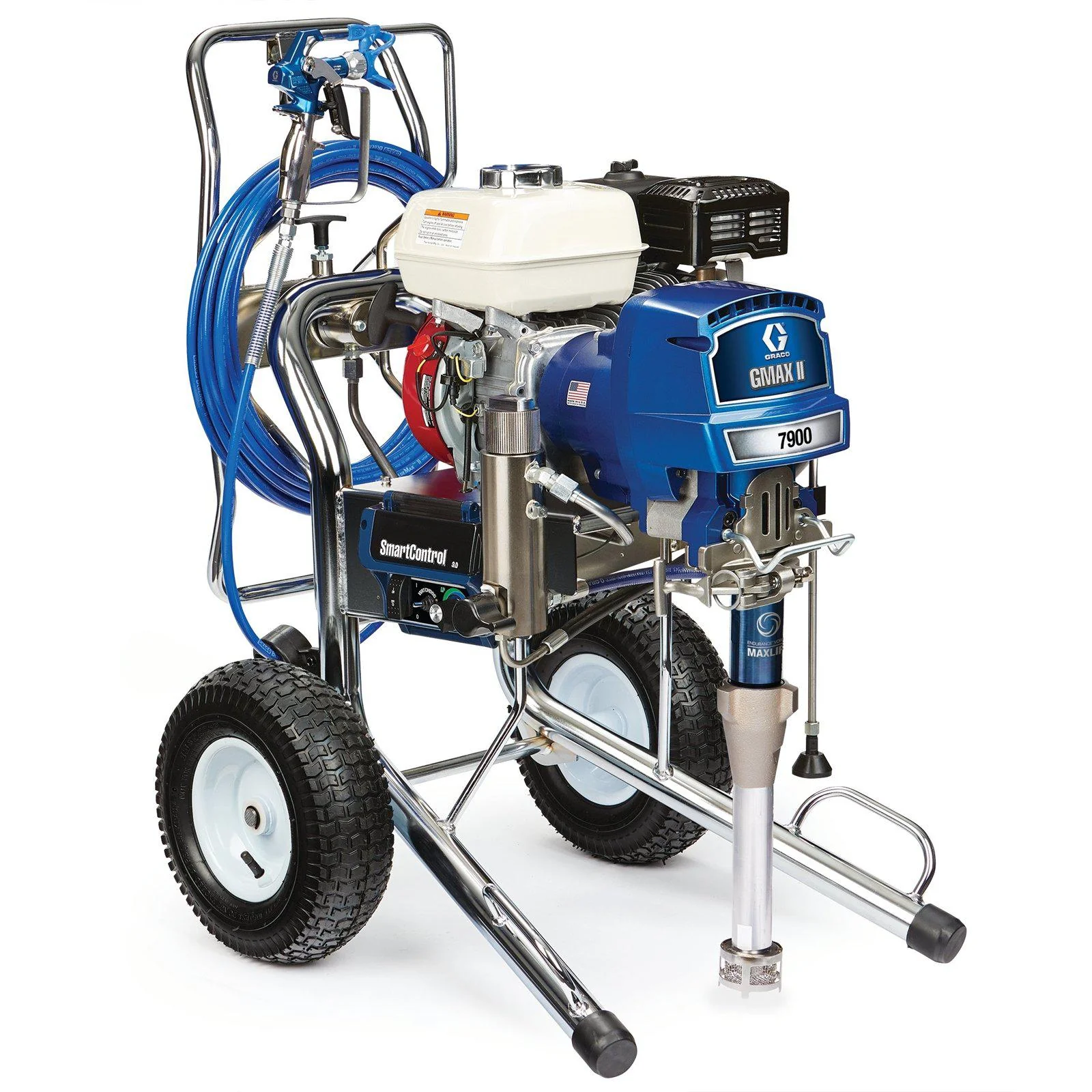Graco GMAX II 7900 ProContractor Series 3300 PSI @ 2.20 GPM Gas Airless Sprayer - Hi-Boy - Ysert