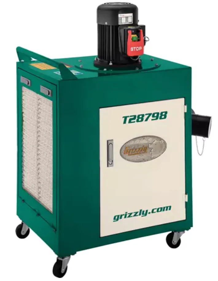 Grizzly T28798 - 1-1/2 HP Metal Dust Collector - Ysert