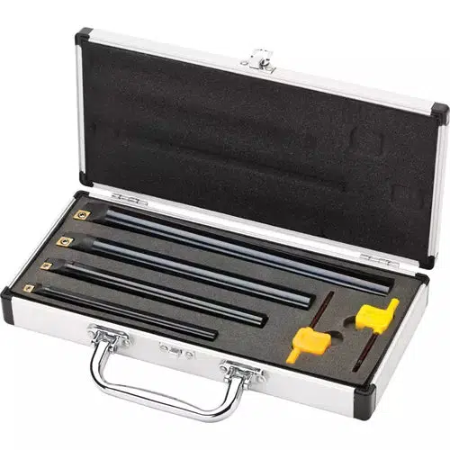 Grizzly T10439 - Carbide Insert CCMT Boring Bar Set, 4 pc. - Ysert