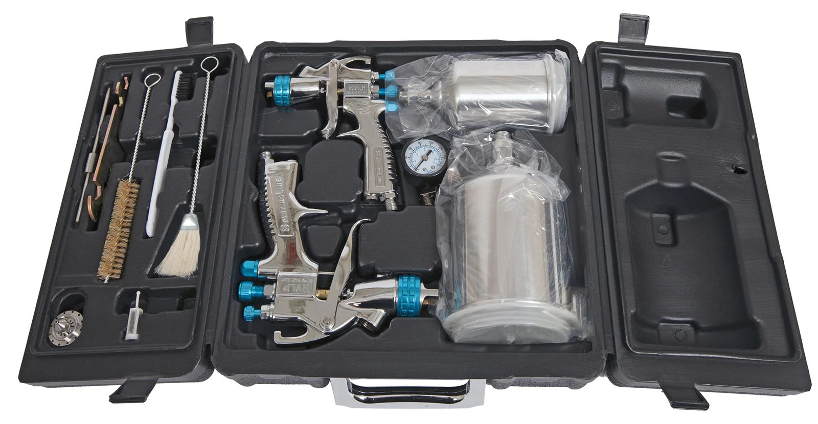 DeVilbiss StartingLine HVLP Gravity Feed Paint Spray Gun Kits 802342 - Ysert