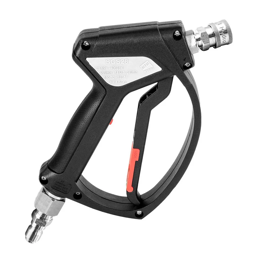 MTM Hydro Easy Hold SGS28 Spray Gun w/ SS QC Fittings - Ysert