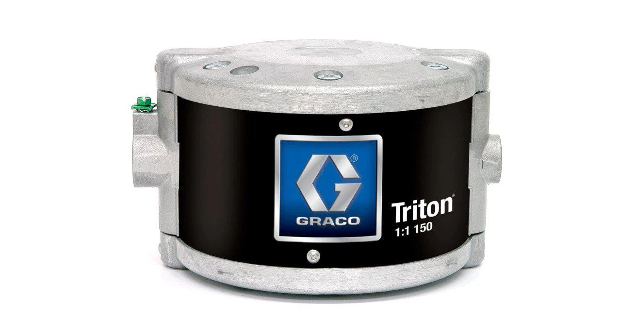 Graco Triton Air-Operated Diaphragm Pump, Bare, Aluminum, NPT - Ysert