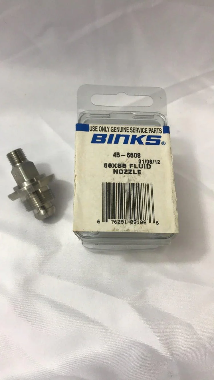 Binks 45-6608 66Xss Fluid Nozzle - Ysert