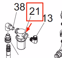 Graco 17L332 Pump Inlet Filter Kit - Ysert