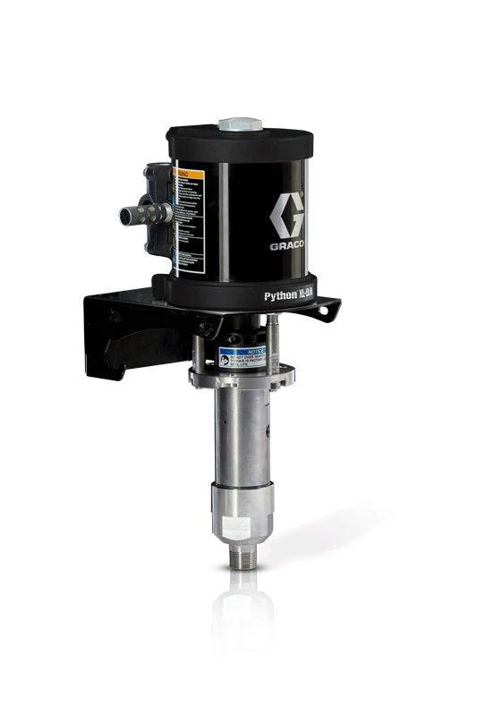 Python XL-DA Pneumatic Chemical Injection Pump, 3-1/2 in Air Motor, 3/4 in Plunger, Ceramic Coated, TFE/P Seals, CE Approved - Ysert