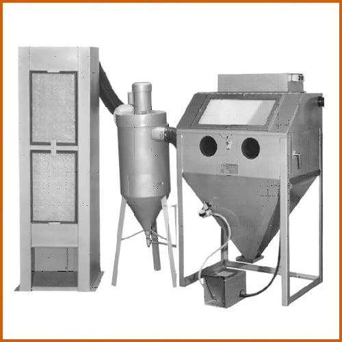 TRINCO™ Model 36×24 Sandblast Cabinet DELUXE with 450 CFM Abrasive Separator - Ysert