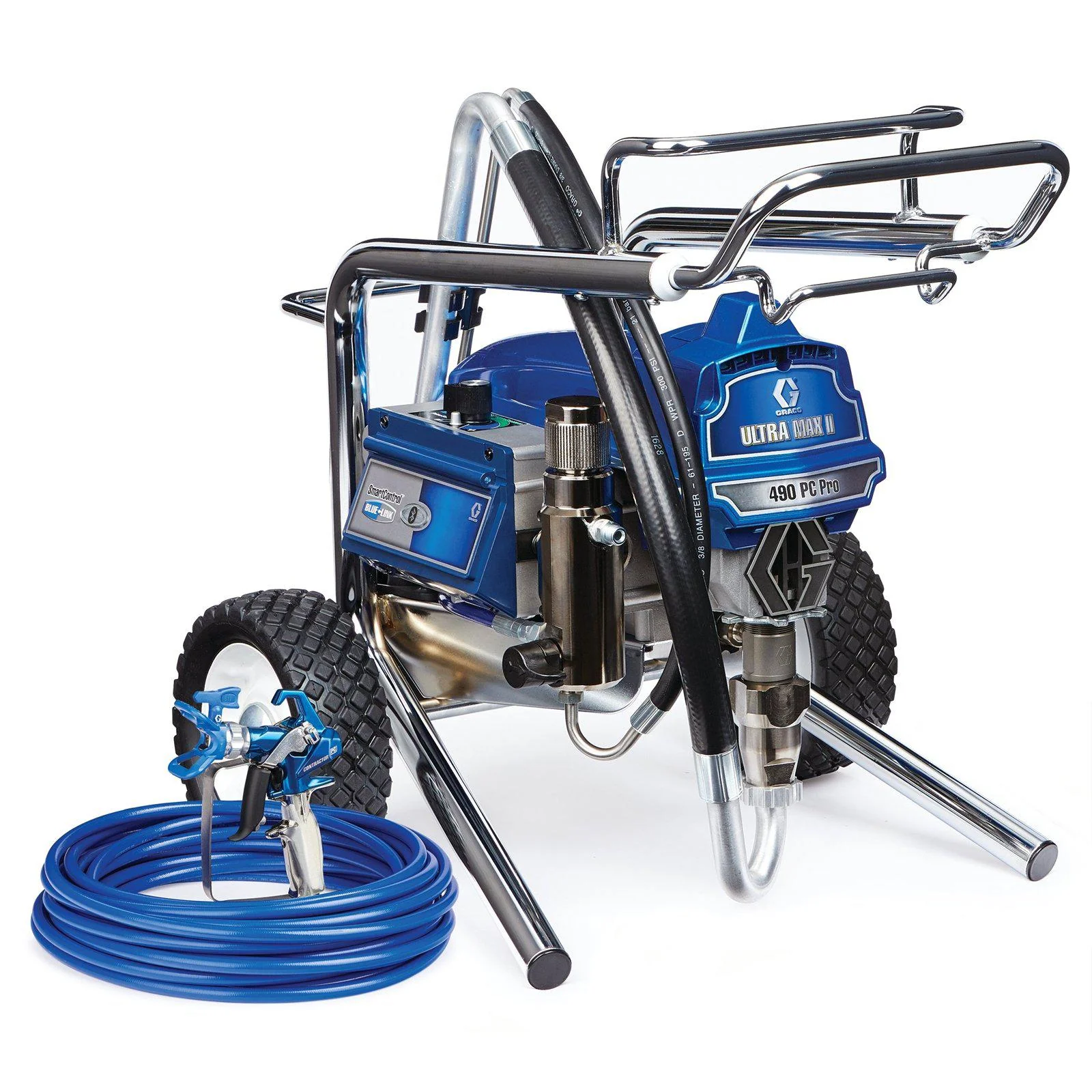 Graco Ultra Max II 490 PC 3300 PSI @ .54 GPM Electric Airless Sprayer - Lo Boy - Ysert