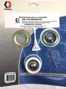 Graco 206735 Repair Kit with Leather & Teflon Packings - Ysert