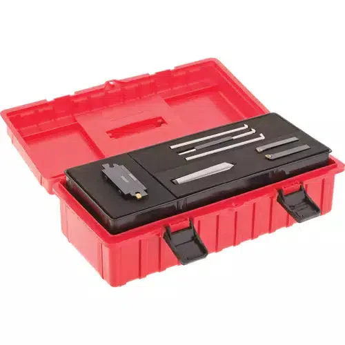 Grizzly T10443 - Indexable Turning Tool Kit, 13 Pc. - Ysert