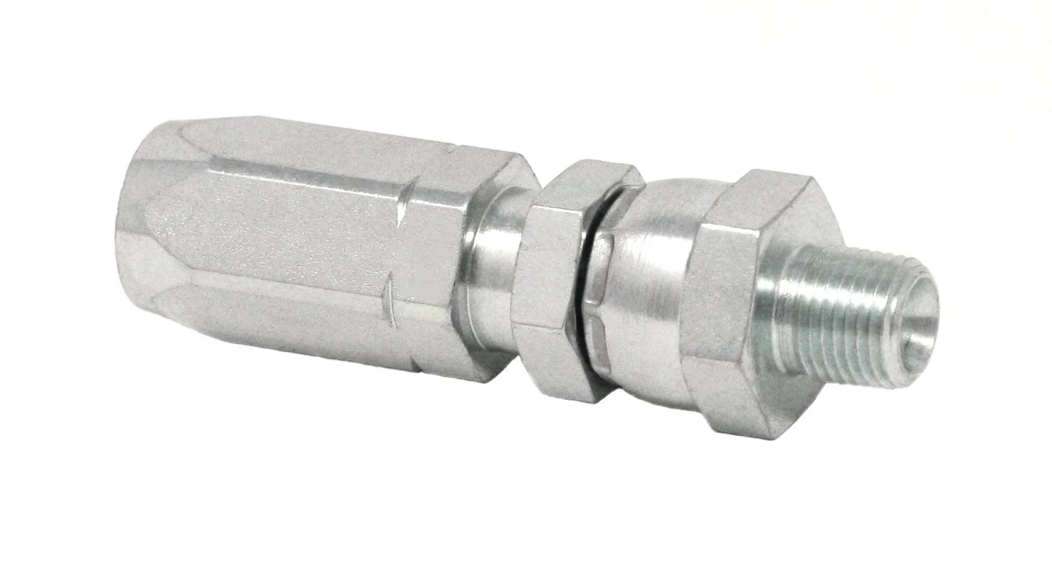 Field-Installable Swivel Hose End Fitting - 1/4 in. ID Hose, 1/8 NPT Male - Ysert