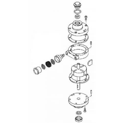Devilbiss Air Motor Assembly - Ysert