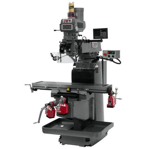 Jet Tools - JTM-1254VS With  ACU-RITE   203 3X (K) DRO, X,Y&Z  Powerfeeds & Air Power Drawbar - Ysert