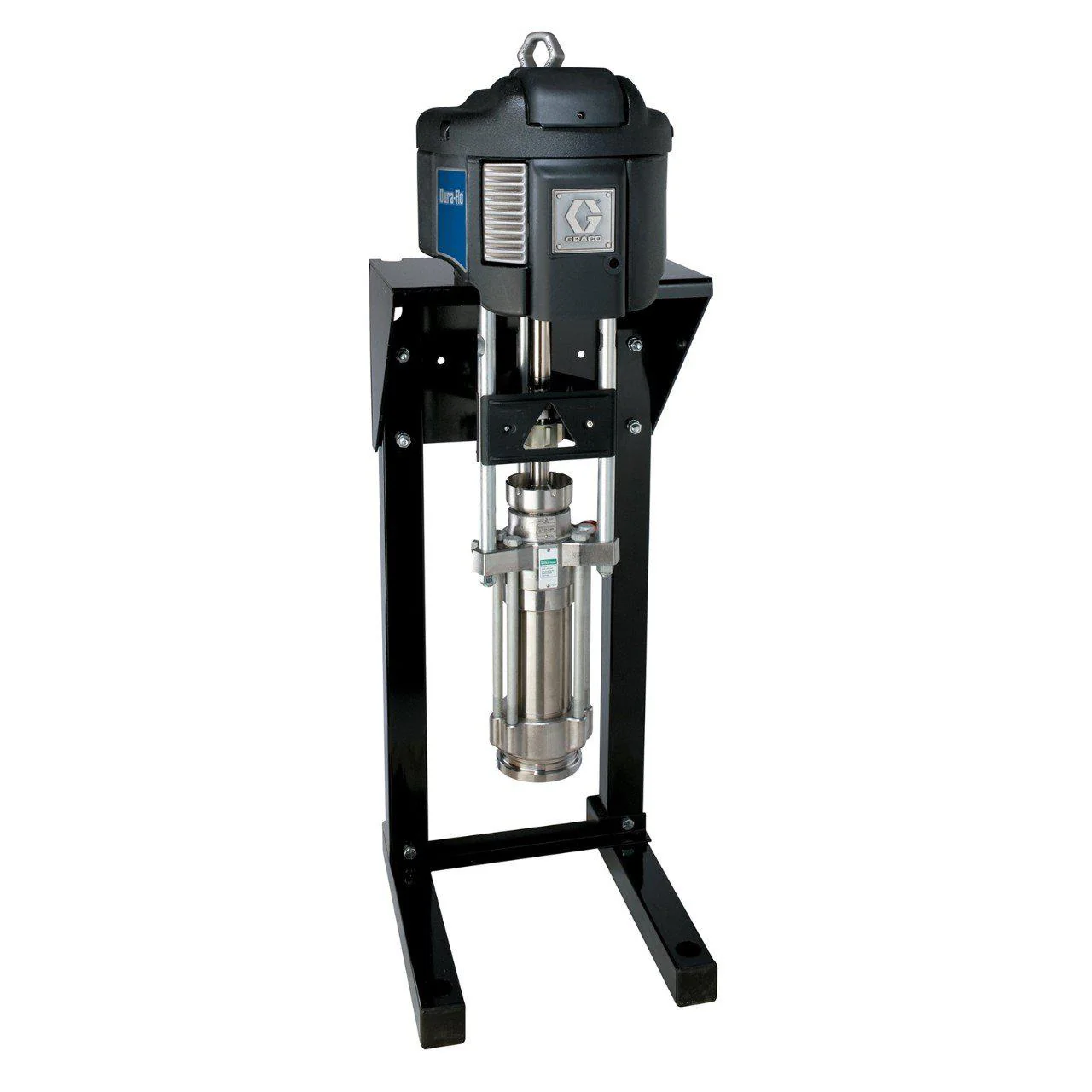 Graco Dura-Flo 23:1 6500 cc Motor/580 cc Lower 2-Ball Piston Pump : Low Noise NXT Motor / Carbon Steel Lower Material / 3 PTFE w/ 2 Leather Packing - Ysert