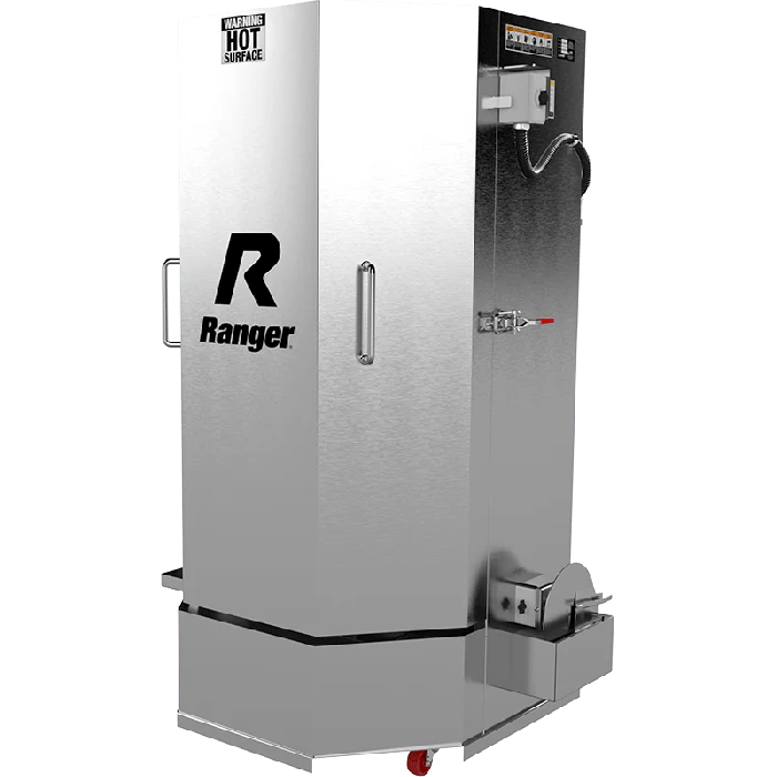 RS-750DS Stainless-Steel Spray Wash Cabinet  Heavy-Duty Truck Dual-Heaters  Low-Water Shutoff - Ysert
