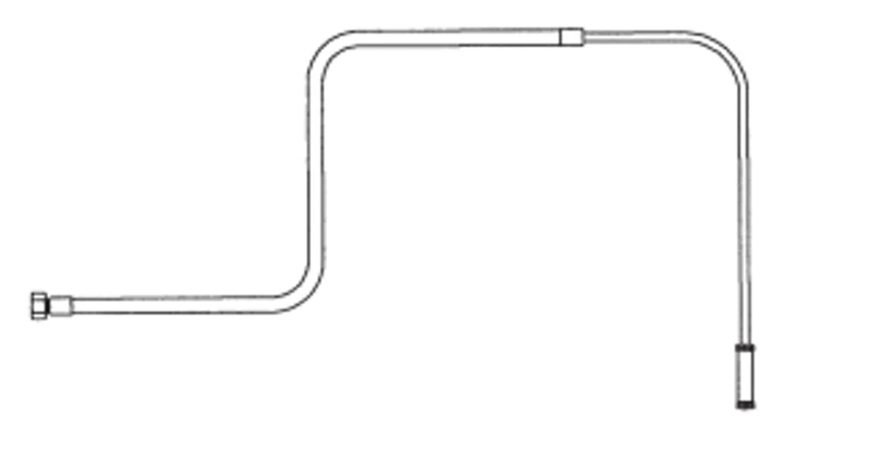 Binks 41-17260 Stainless Steel 5 Gal. Siphon Hose Kit - Ysert