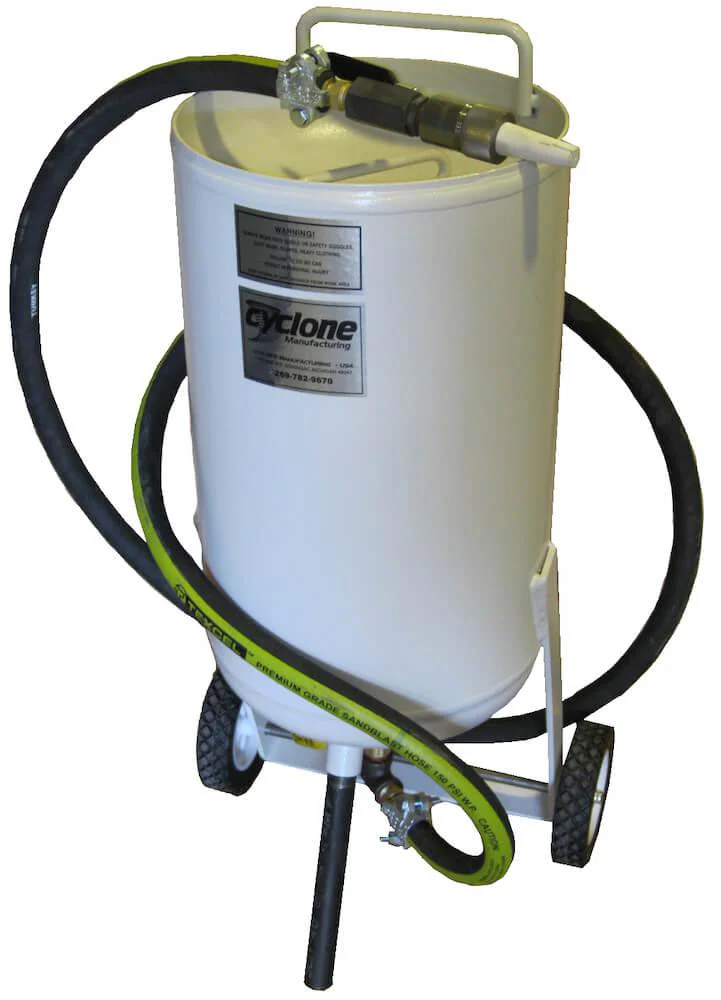 Cyclone Direct Pressure Blast Pot Sandblaster - Ysert