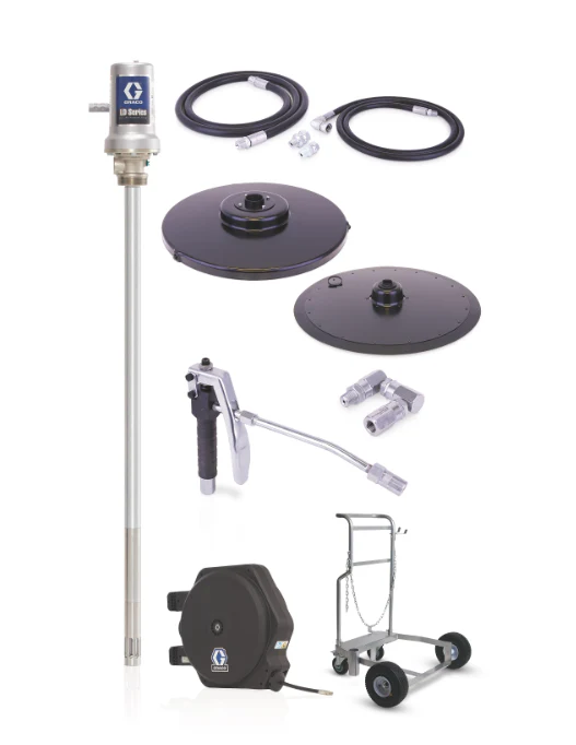 Graco 24J066 Ld Series 50:1 400 Lb. (180 Kg) Grease Pump - Mobile Package - Ysert