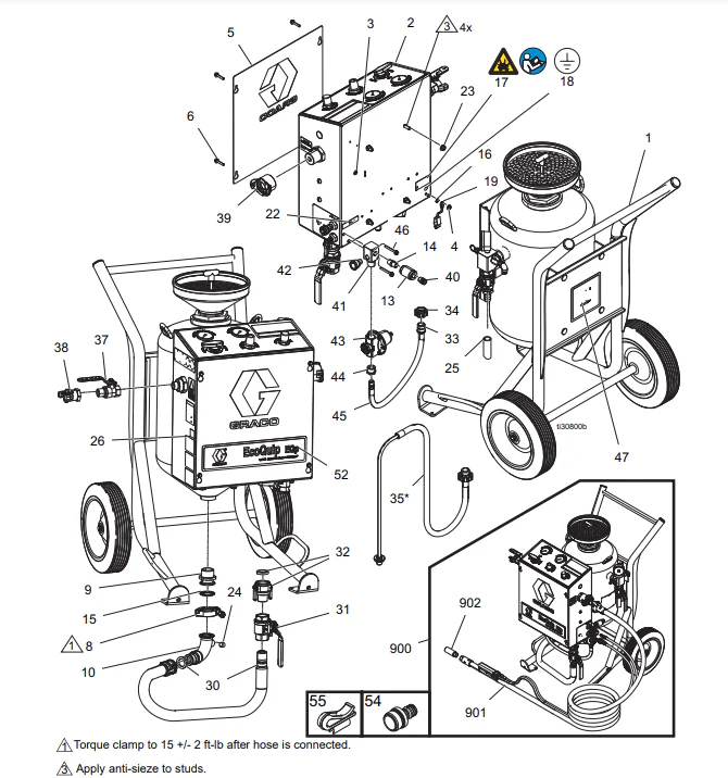 Graco 17T712 EQp Enclosure Replacement Kit - Ysert