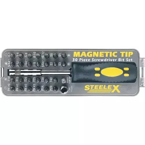 Steelex D2032 - 30 pc. Screwdriver Bit Set - Ysert