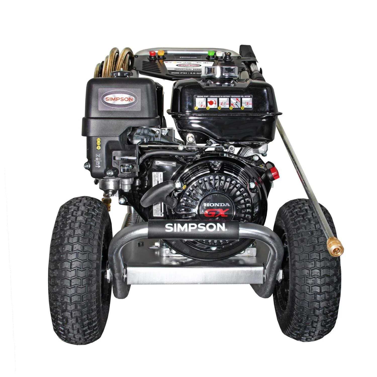 3600 PSI @ 4.0 GPM Cold Water Direct Drive Gas Pressure Washer by SIMPSON (49-State) - Ysert