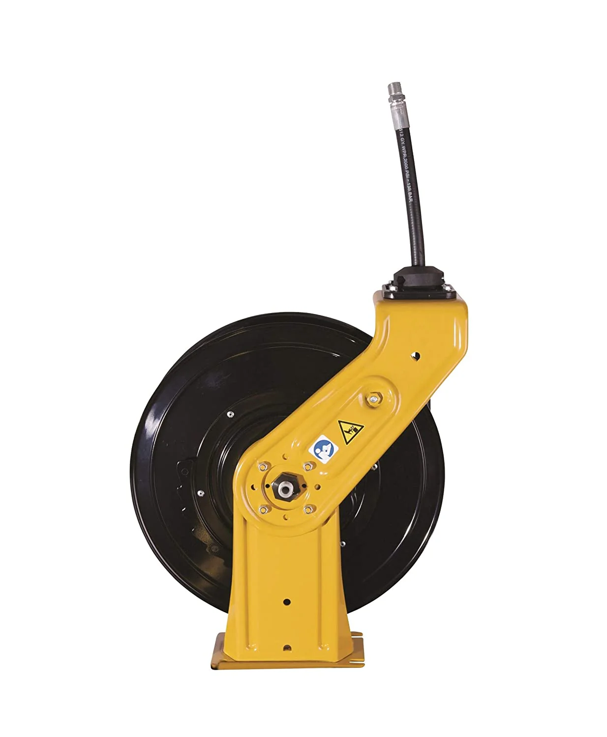 Graco SD 10 Series Hose Reel w/ 1/4 in. X 50 ft. Hose - Grease - Yellow - Ysert