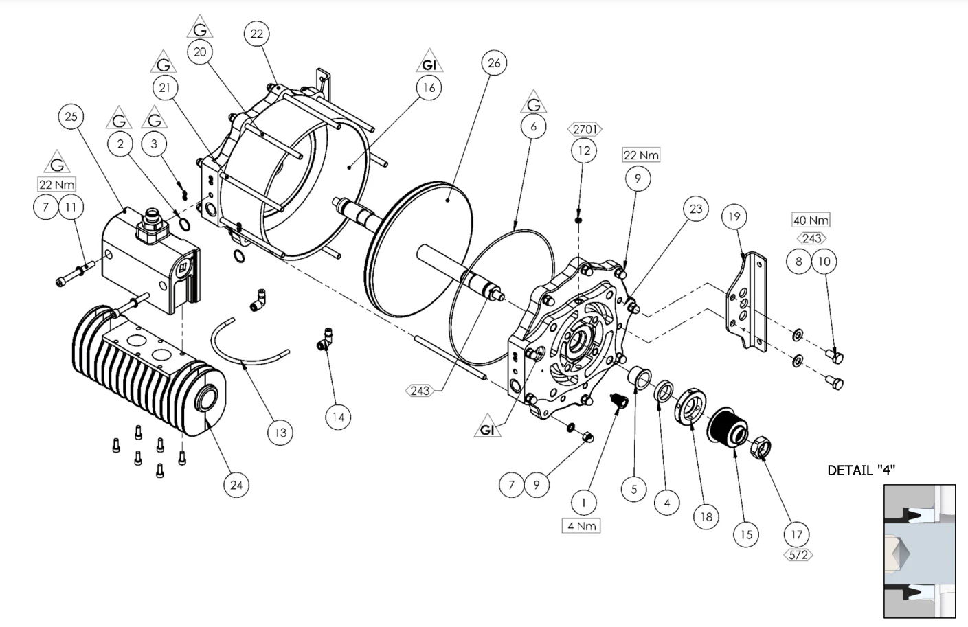 Binks - 193605 MAIN AIR VALVE ASSEMBLY - Ysert
