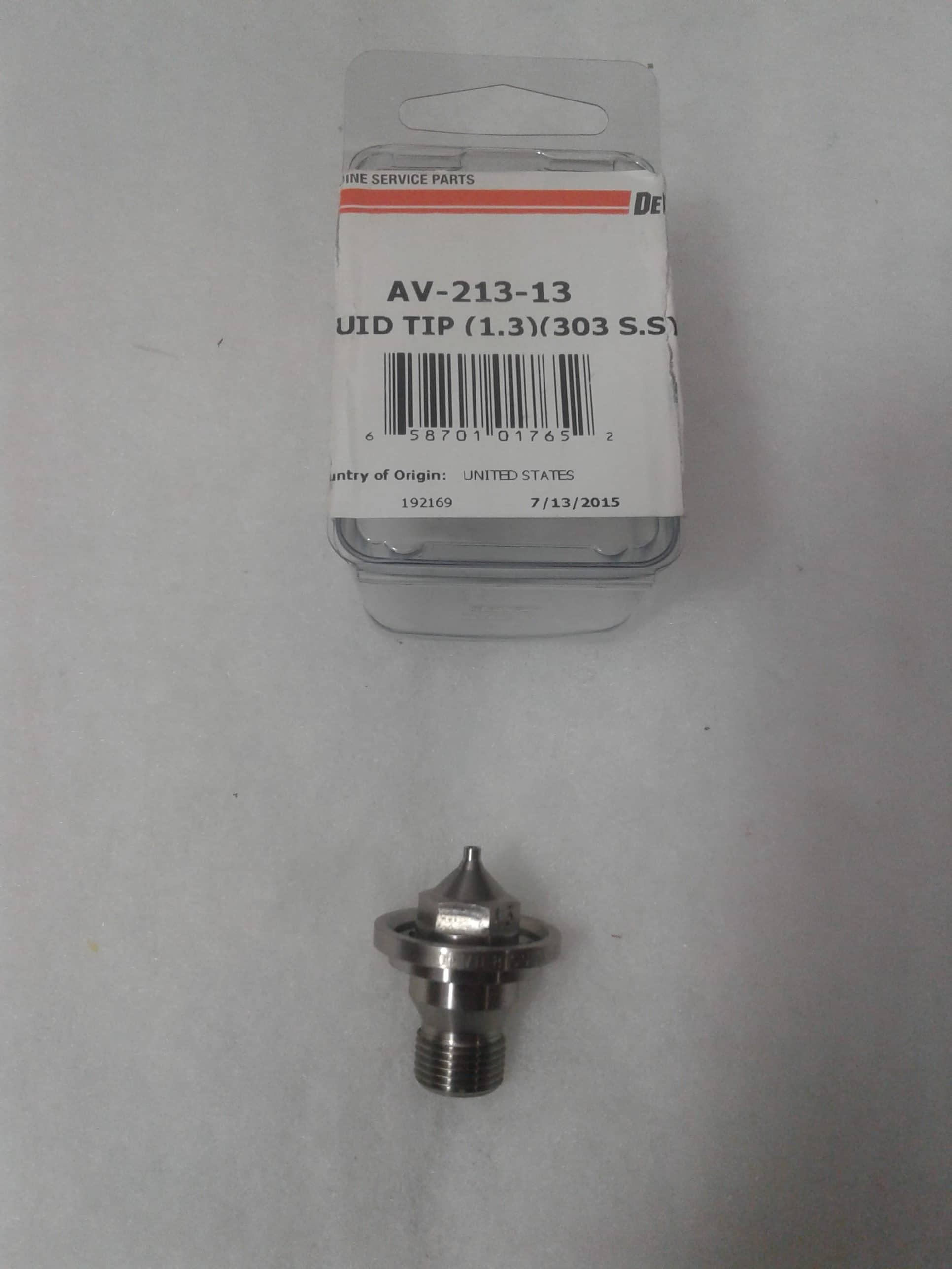 Devilbiss AV-213-13 Fluid Tip - Ysert