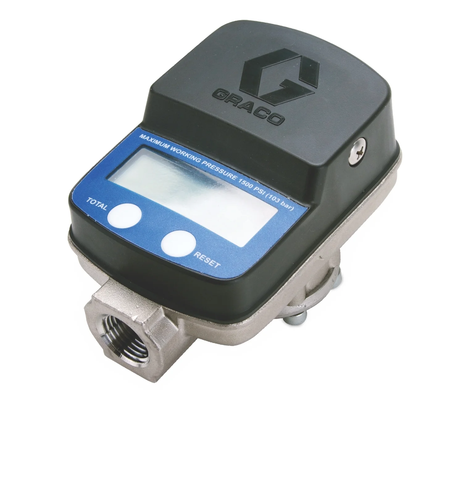 SDI15 Med/High Pressure, Med/High Flow In-Line Meter for Petroleum- and Synthetic-Based Oils, Antifreeze, Windshield Washer Fluid - Ysert