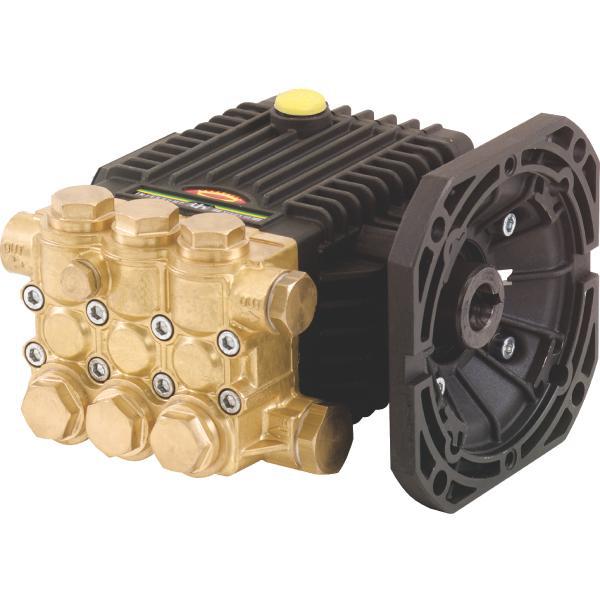 General Pump TC1507E345 2700 PSI @ 3.0 GPM  3400RPM 5/8” Electric 56C Flange Triplex Plunger Replacement Pressure Washer Pump - Ysert