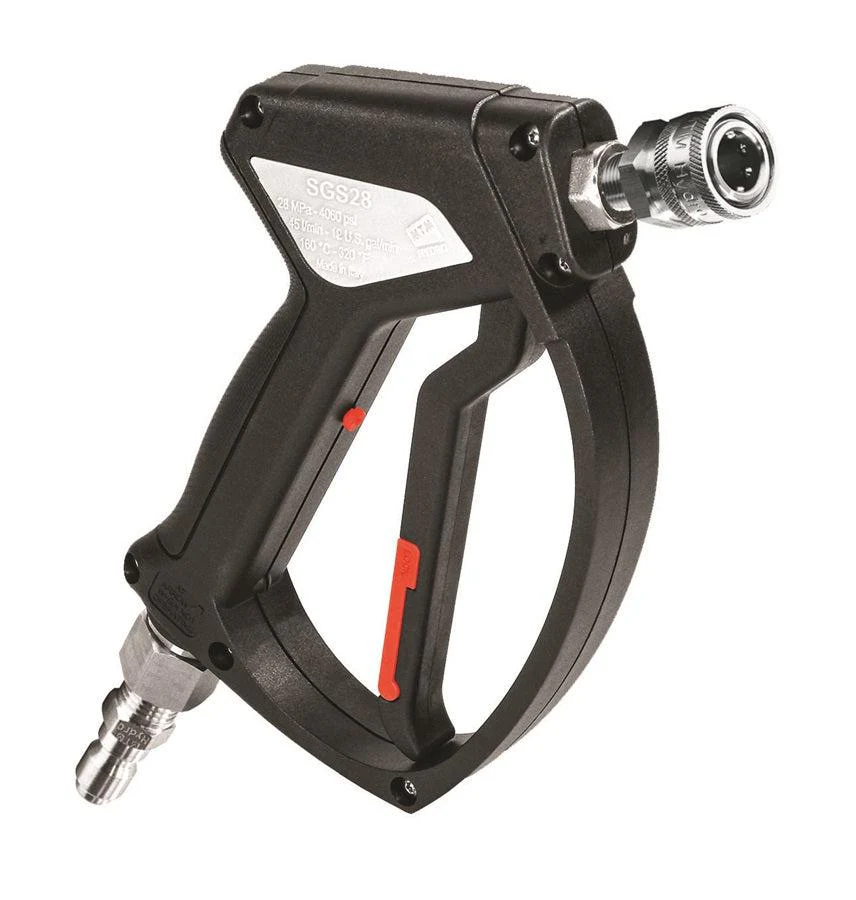 MTM Hydro Easy Hold SGS28 Spray Gun w/ SS QC Fittings - Ysert