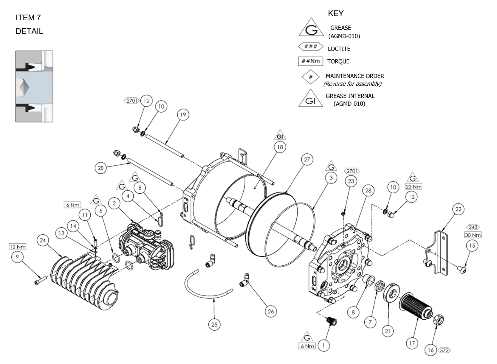 Binks - 194599 END PLATE MACHINING - Ysert