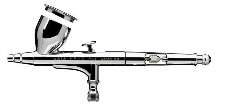 Iwata High Performance HP-C Plus Gravity Feed Dual Action Airbrush - Ysert