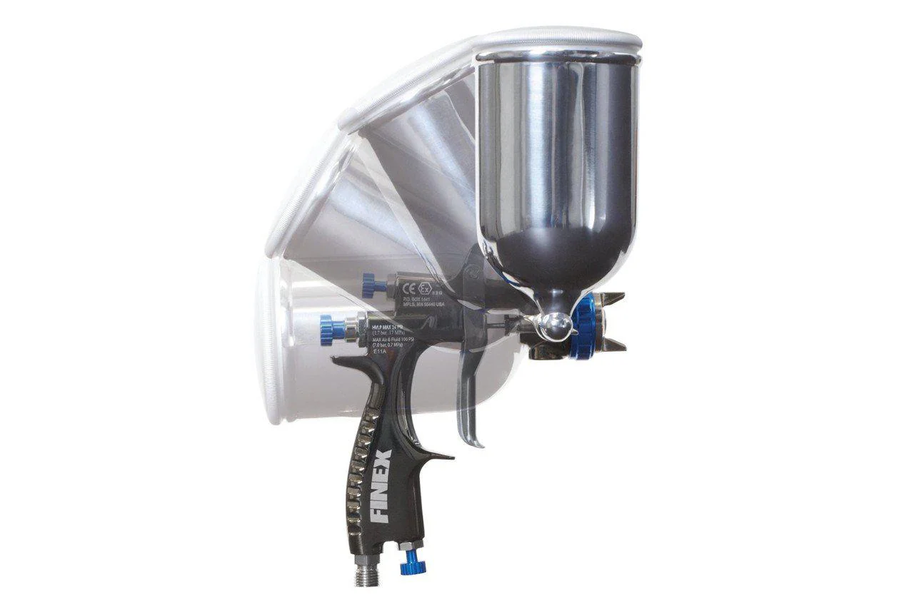 Finex Air Spray Gravity Feed Side Cup HVLP Gun 0.047 in (1.2 mm) needle/ nozzle size - Ysert