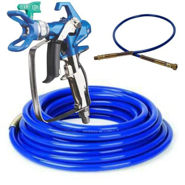 Graco Contractor PC Gun & Hose Kit with RAC X LP 517, 50ft Hose, & Whip - Ysert