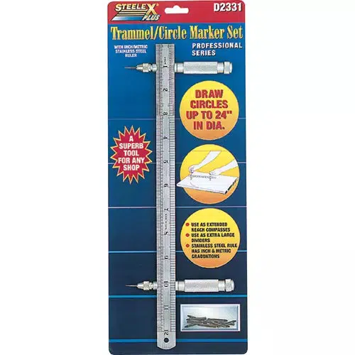 Steelex Plus D2331 - Trammel/Circle Marker Set - Ysert