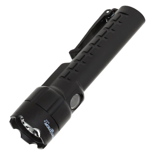 Western Technology 7451  Intrinsically Safe Dual-Light Flashlight (Black) - Ysert