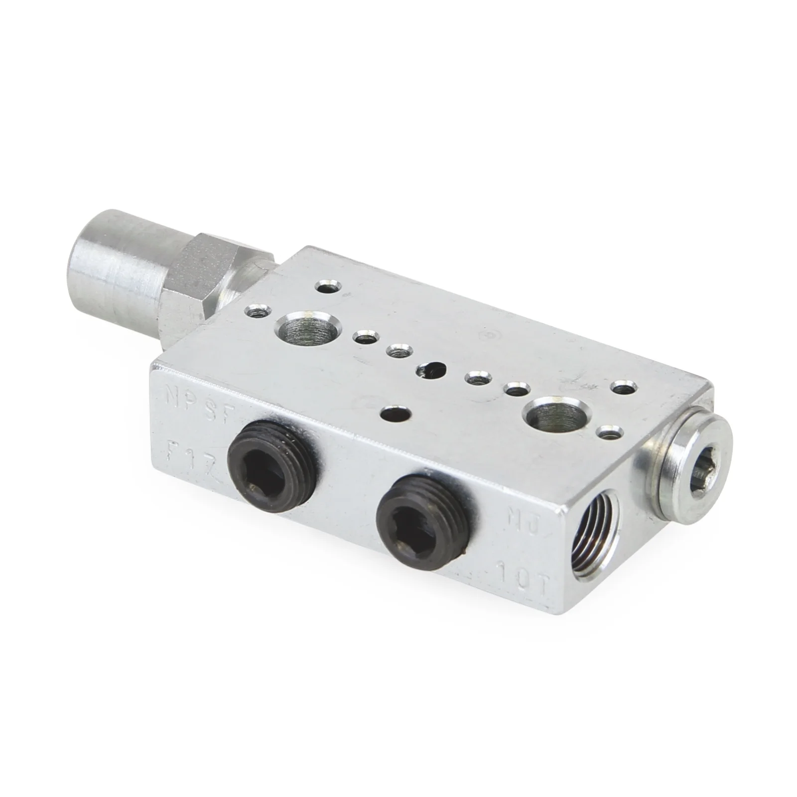 Graco Trabon® MJ Series-Flo Divider Valve with Left Hand Cycle Pin - MJ-10T - 0.16 cm³ (0.010 in³) - Ysert