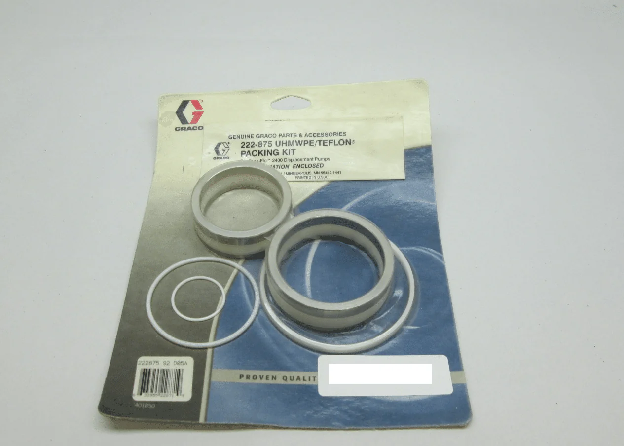 Graco 222875 Repair Kit with Polyethylene & Teflon Packings, stainless steel - Ysert