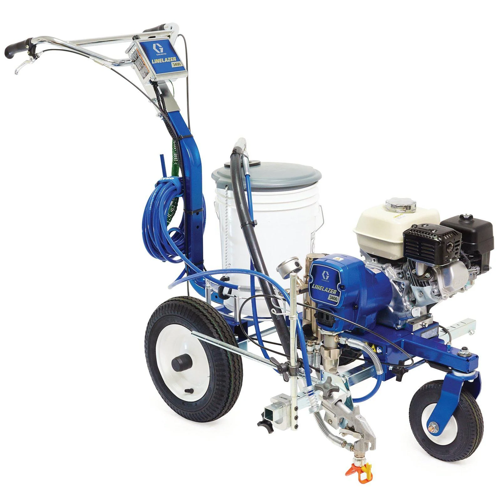 Graco LineLazer 3400 Gas Airless Line Striper - 1 Manual Gun - Ysert