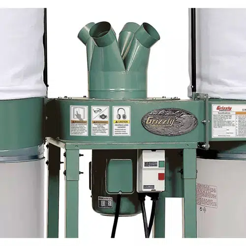 Grizzly G0672 - 5 HP Industrial Dust Collector - Ysert