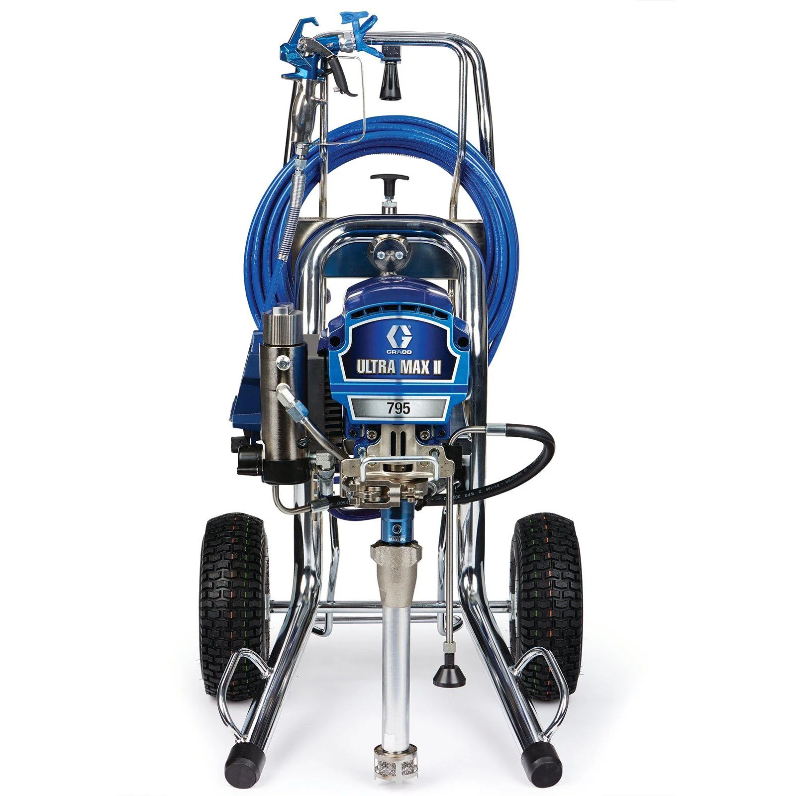 Graco Ultra Max II 795 ProContractor 3300 PSI @ 1.1 GPM Electric Airless Paint Sprayer - Hi-Boy - Ysert