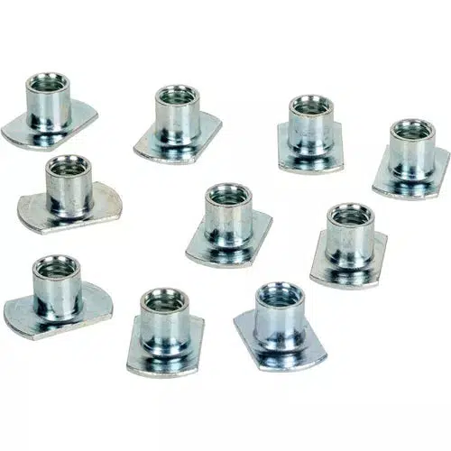Steelex D4835 - Sliding T-Nuts 18 TPI, 10 pk. - Ysert