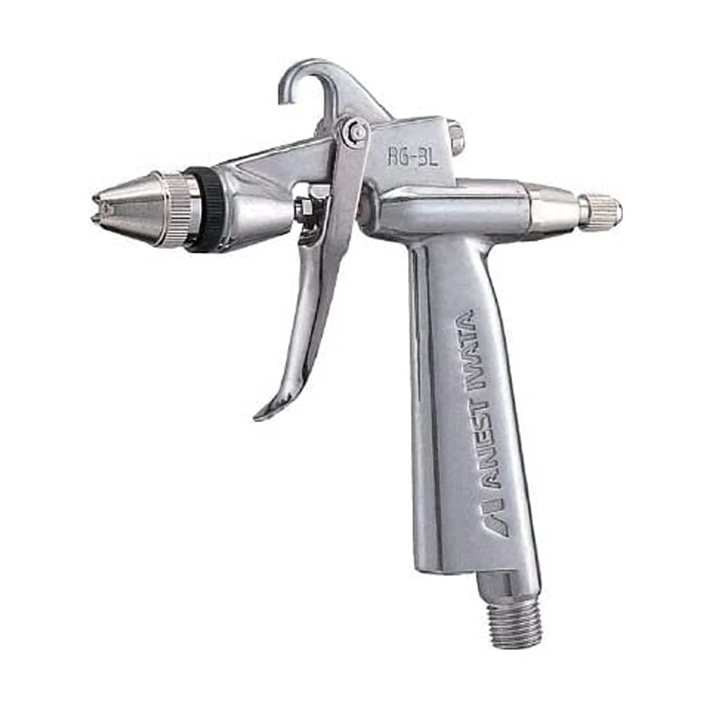 IWATA RG-3L1-1 0.4 MM Gravity HVLP Round Pattern Spray Gun w/ Air Adjust Set (Build) - Ysert