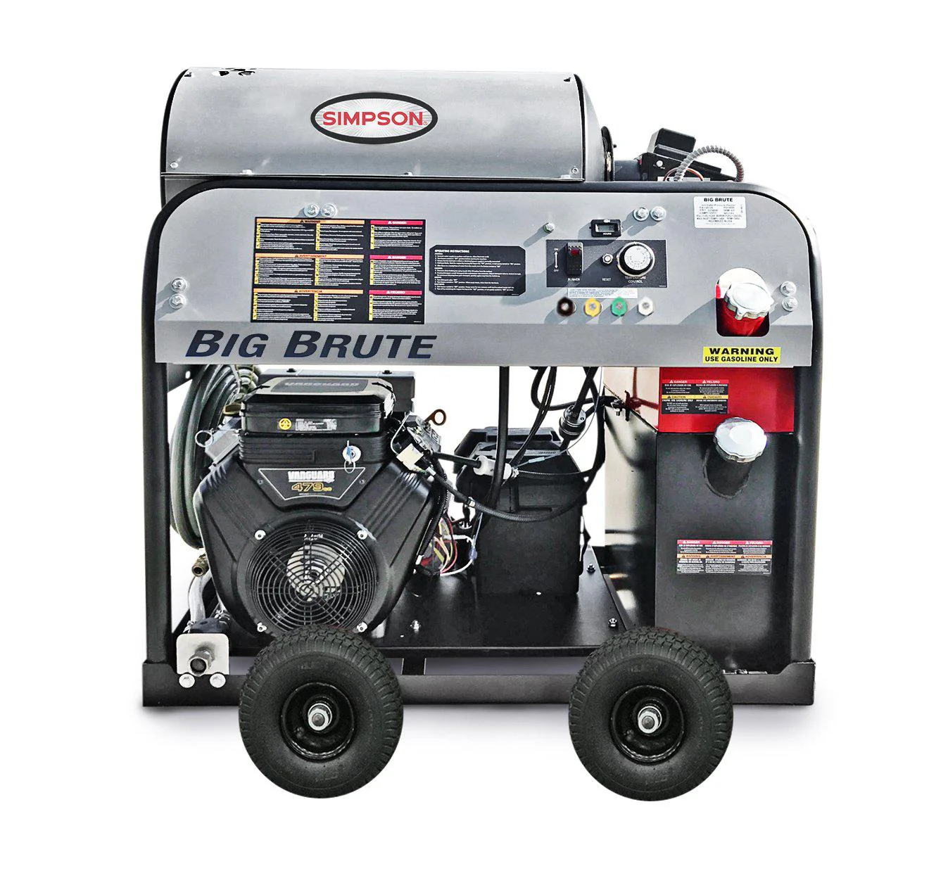 4000 PSI @ 4.0 GPM Hot Water Direct Drive Gas Pressure Washer by SIMPSON - Ysert